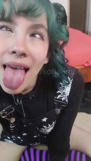 ahegao spit latina nsfw video