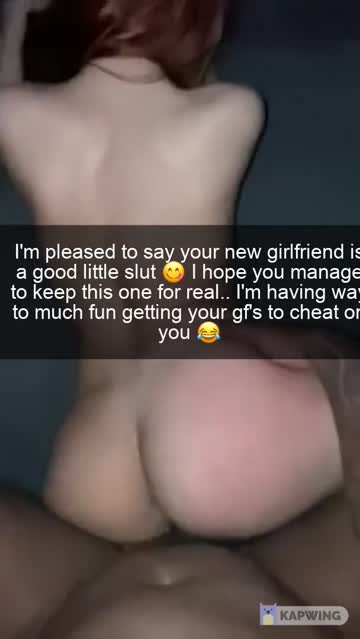doggystyle girlfriend bareback cuckold caption porn video