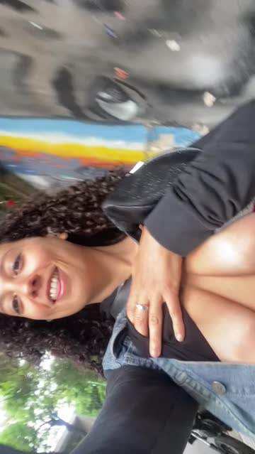 tits public natural tits boobs amateur flashing latina porn video
