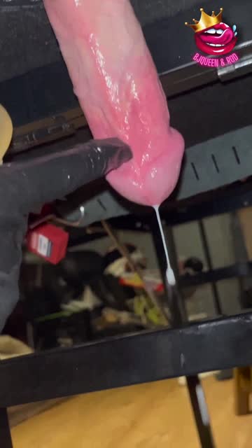 close up femdom cock milking ruined orgasm handjob milking table cumshot porn video