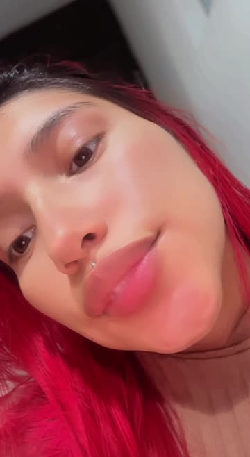 teen latina spit 