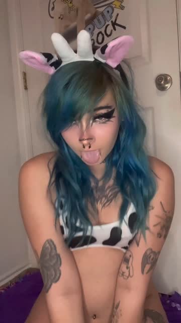 tattoo tongue ahegao pierced sex video