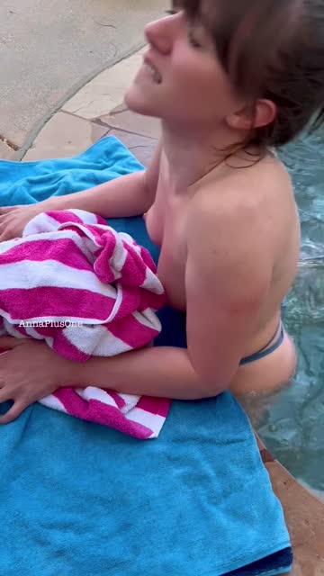 homemade hot tub masturbating outdoor brunette annaplusone 