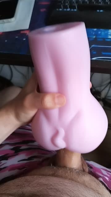 cumshot toy male masturbation thick cock hot video