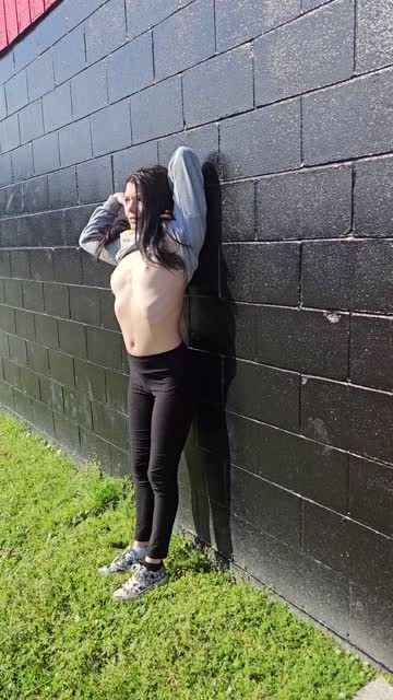 shaking exhibitionist flashing exhibitionism tits free porn video