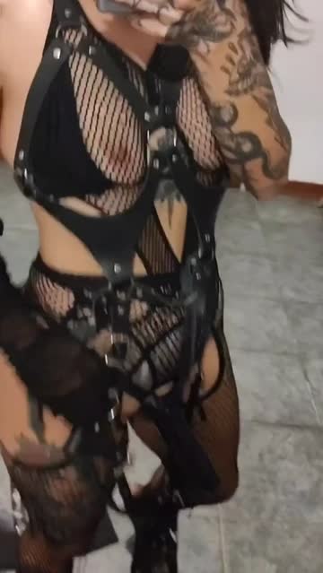 strap on dominatrix latina pegging onlyfans tattoo hot video