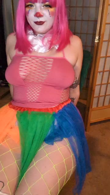 clown solo tits cute amateur homemade clown girl sex video