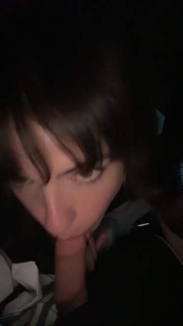 blowjob public amateur car real couple 