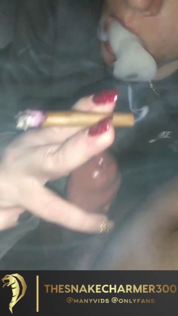 blowjob interracial smoking 