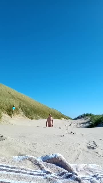 nude nsfw beach hot video