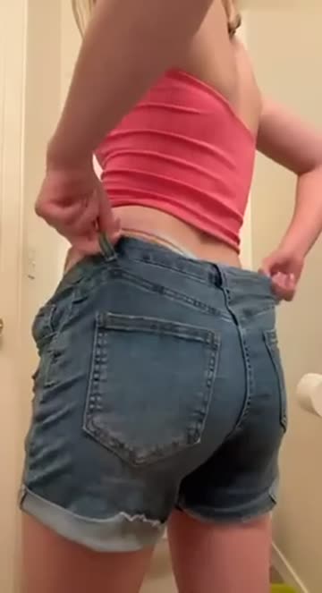 white girl big ass amateur onlyfans pawg ass shorts porn video