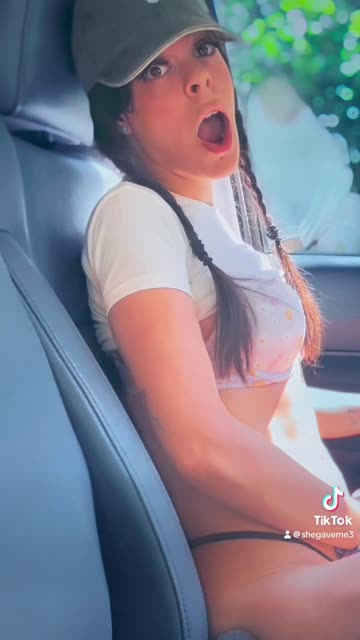 tiktok caught onlyfans small tits 18 years old car 