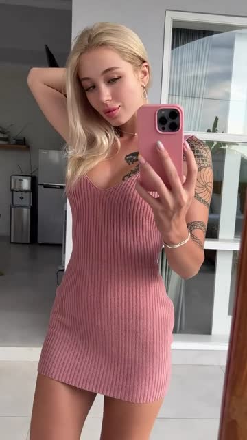 blonde dress tattoo xxx video