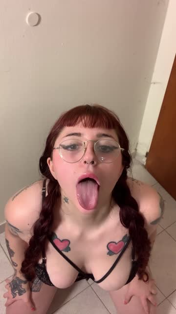 ass long tongue ahegao onlyfans tongue fetish big tits 