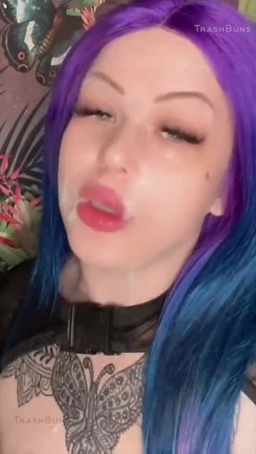 cum facial cumshot amateur cum in mouth porn video