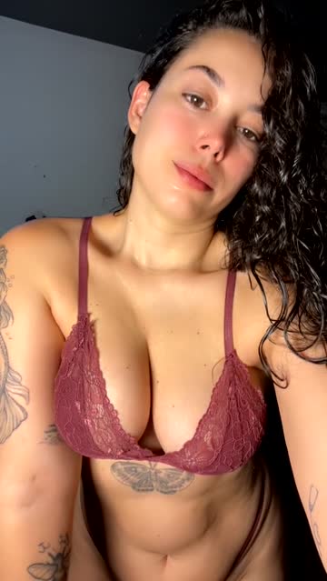 curly hair latina tattoo homemade 