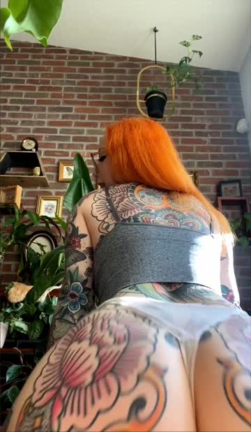 redhead tattoo big ass dance ass tattooed hot video