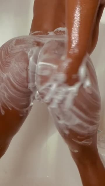pretty ebony shower free porn video