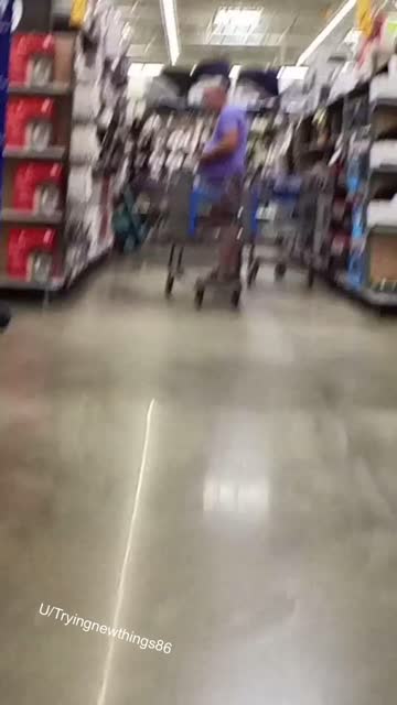 natural tits grocery store milf 