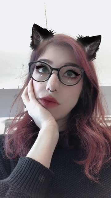 kitty ahegao glasses sex video