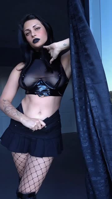 tits goth femdom 
