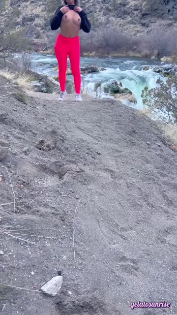 outdoor flashing public porn video