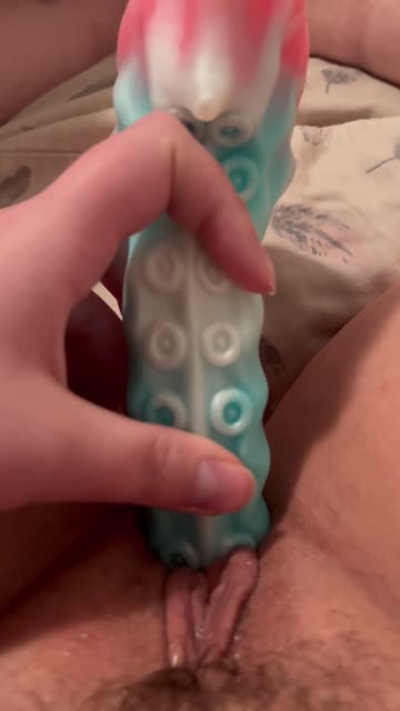 tentacles masturbating onlyfans amateur dildo free porn video