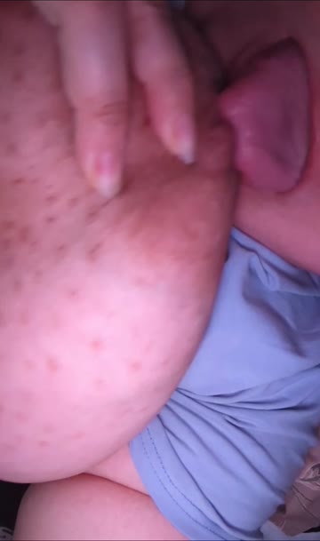 breast sucking licking selfie huge tits hot video