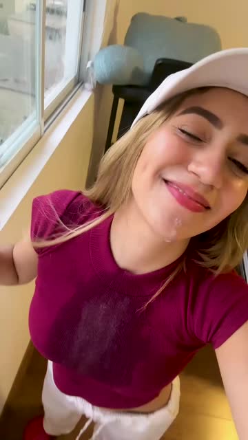 cumshot tiny slut cumslut petite nsfw video