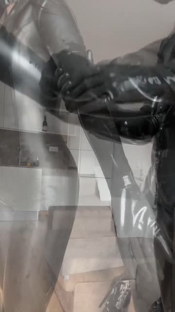 fetish bdsm latex latex gloves 