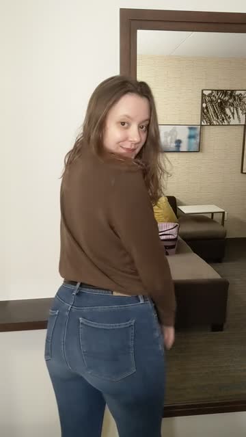 clothed jeans ass porn video