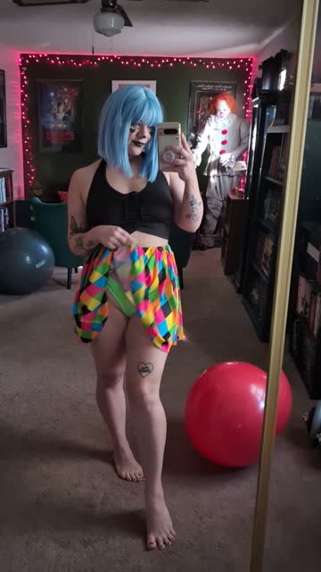 clown cute clown girl babe xxx video