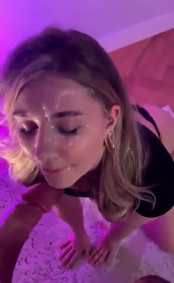 cute facial cumshot xxx video