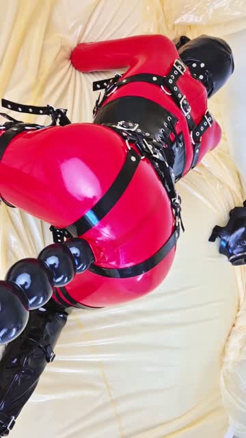 latex gloves buttplug fetish latex xxx video