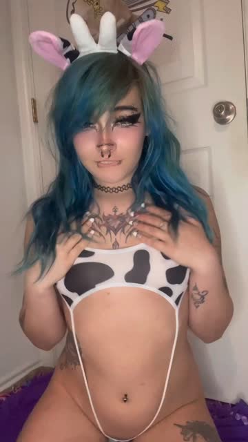 boobs tattoo costume belly button pierced nsfw video