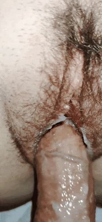 hairy pussy cock creampie 