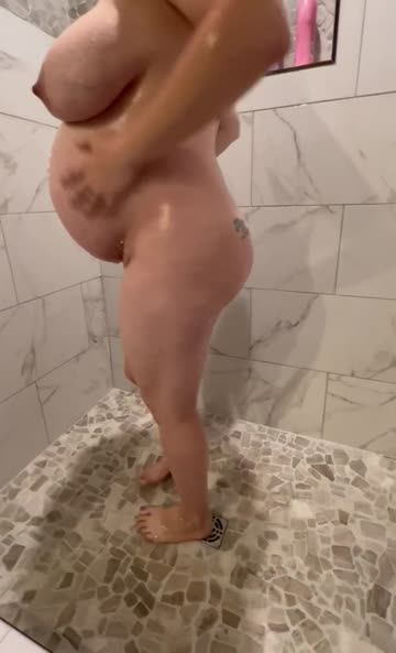 big tits pregnant shower sex video