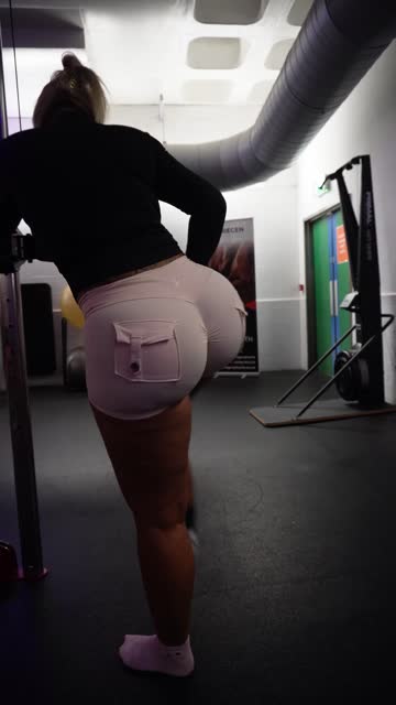gym ass babe big ass solo nsfw booty nsfw video