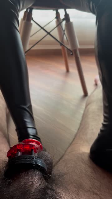 chastity femdom feet fetish 