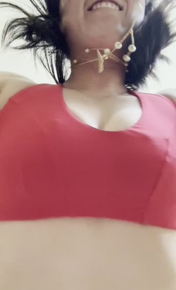 bikini tits asian pov muscular girl muscles sports bra 