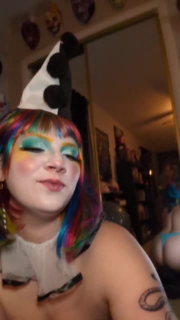 clown solo homemade clown girl booty xxx video