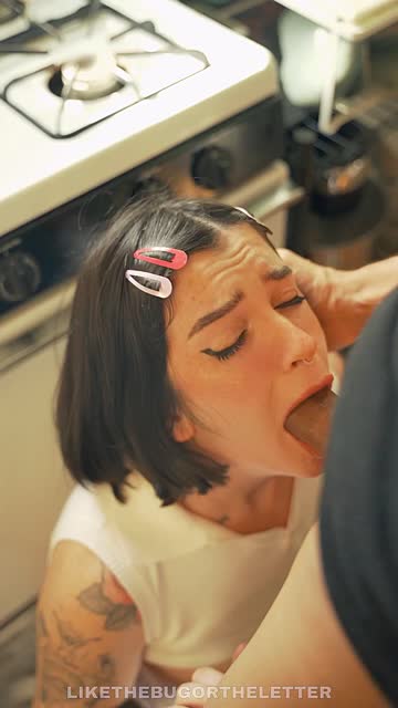 blowjob big dick brunette babe homemade deepthroat cute 