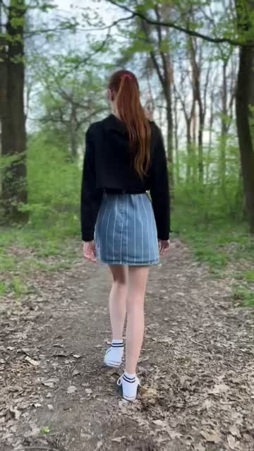teen redhead public pussy skirt sex video