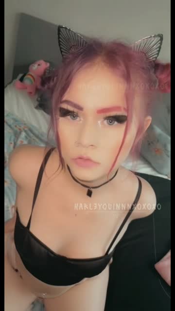 thick harley quinn emo hourglass 