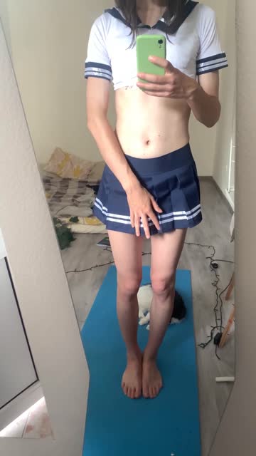 cosplay femboy thick cockflash skirt onlyfans upskirt free porn video