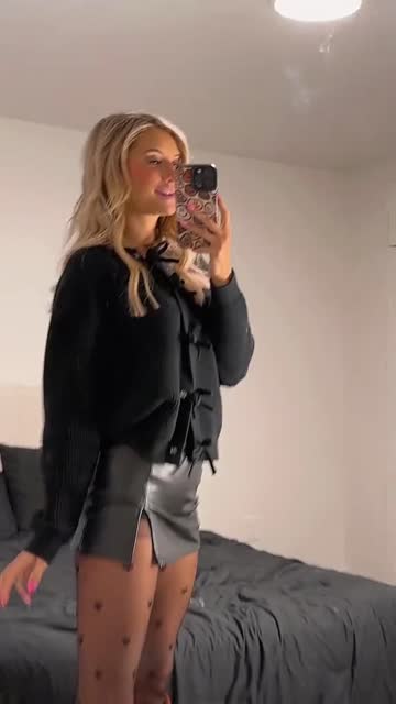 stockings blonde onlyfans boots sex video