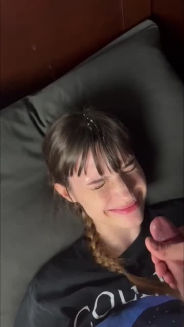 cumshot facial cute sex video
