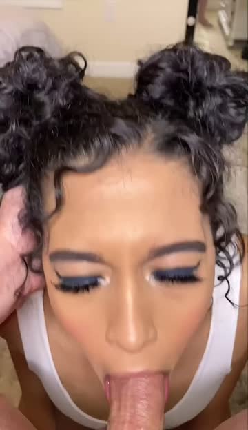 pov curly hair blowjob interracial hooters ebony sloppy xxx video