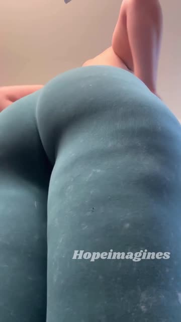 thick thighs milf tease thick yoga pants sex video