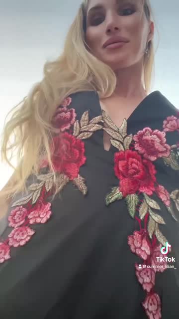tiktok blonde dress xxx video